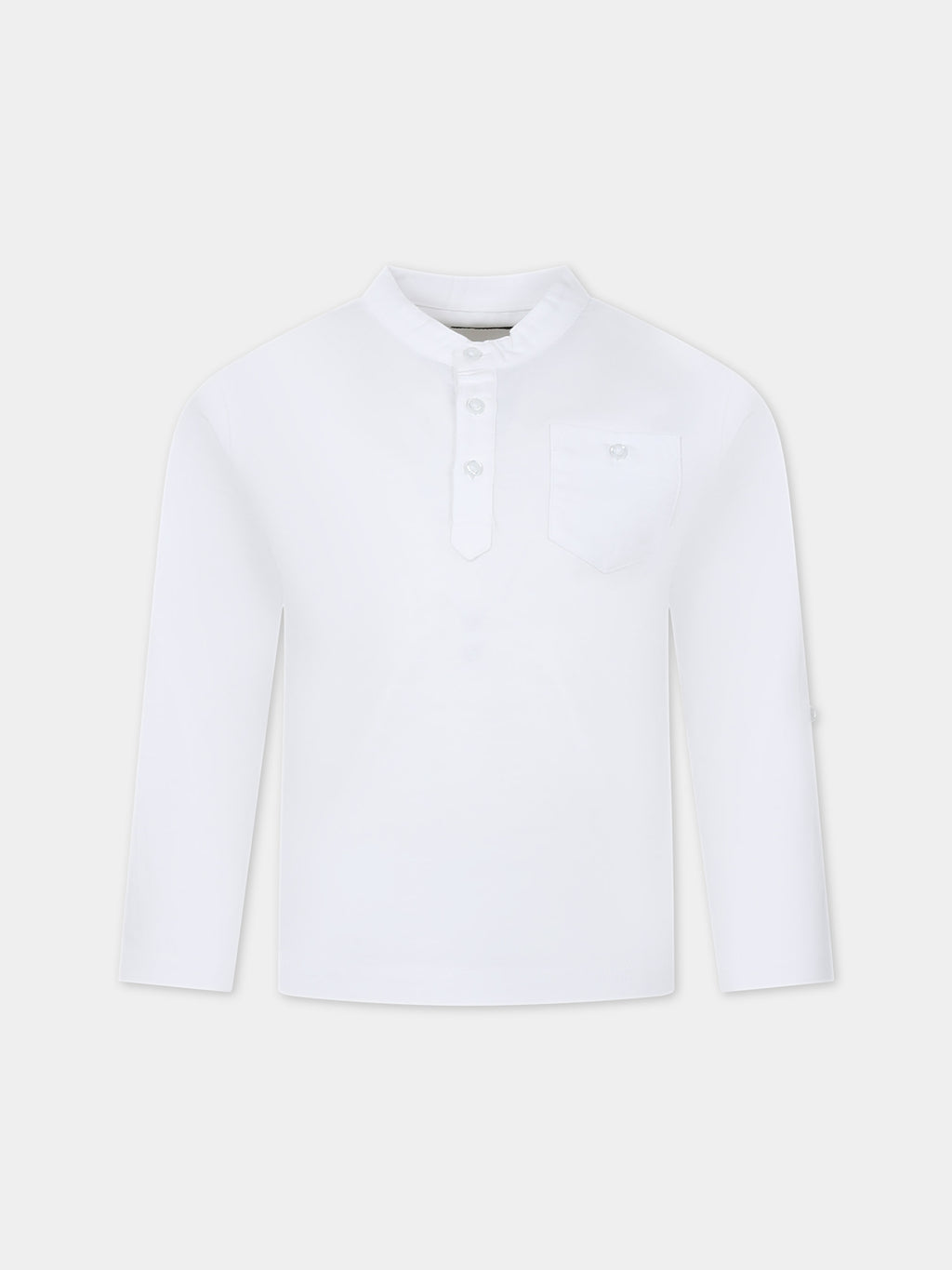 Chemise blanche pour garçon
